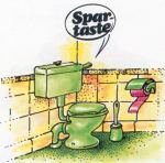 Toilette mit Wasser-Spartaste